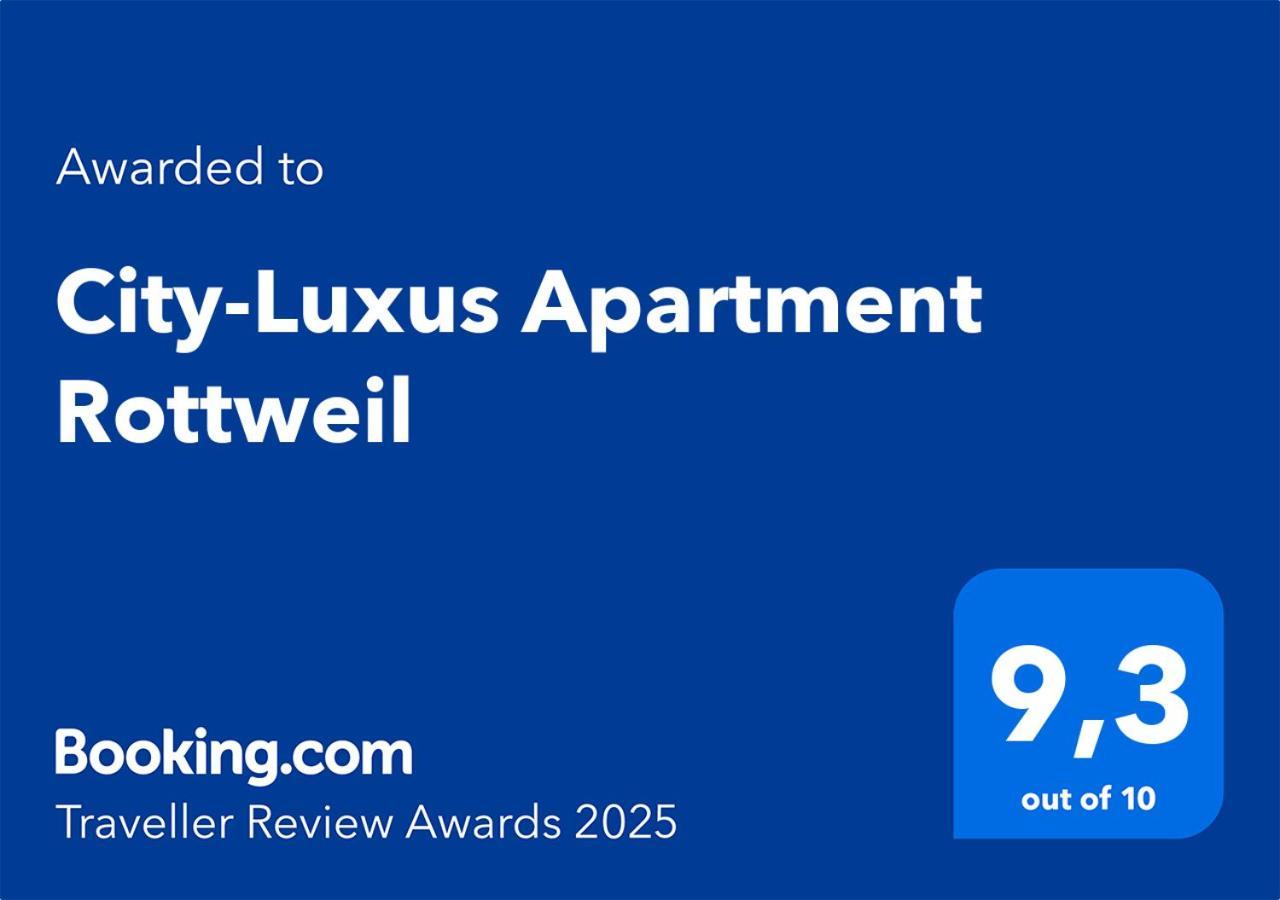 City-Luxus Apartment Rottweil Εξωτερικό φωτογραφία